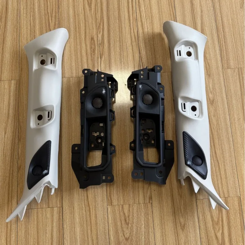 A Pillar & Door Speaker Cover Speaker Compatible With Toyota Land Cruiser Prado LC250 2024+ Auto Audio Mod Accessory