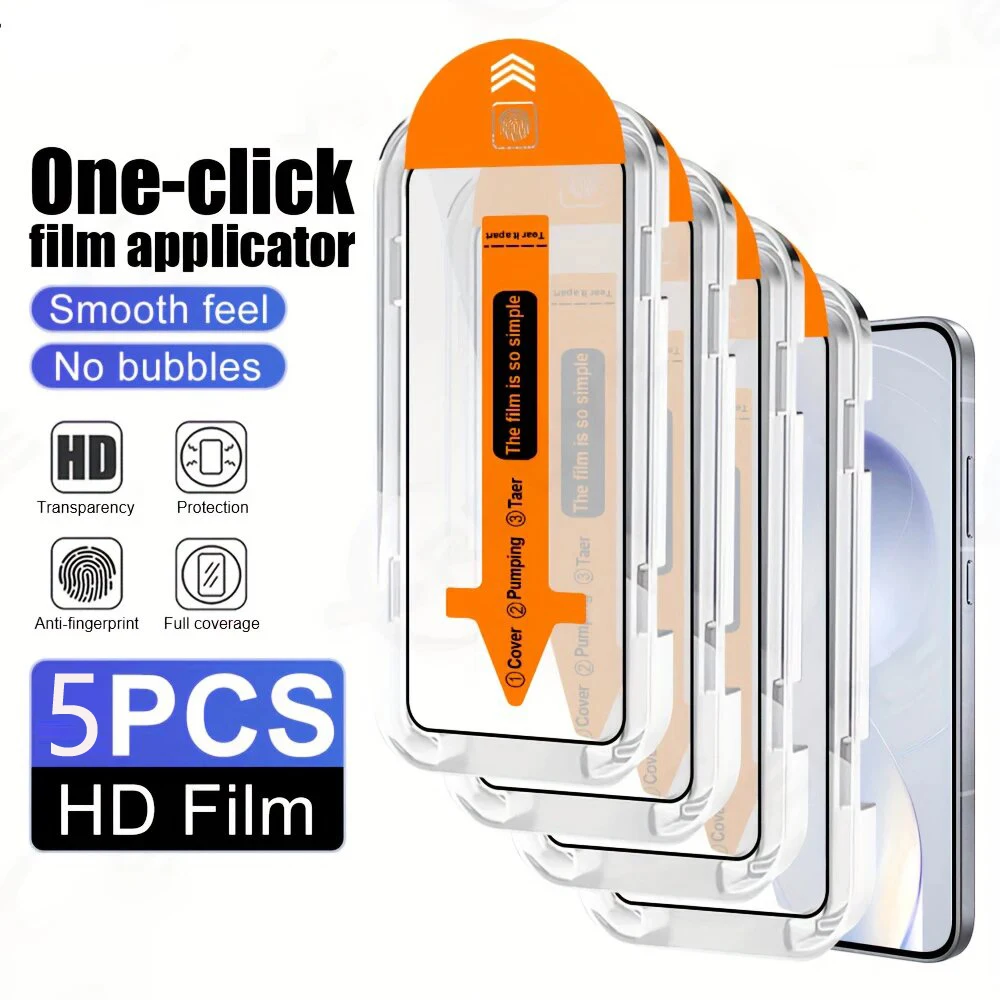 Защитная пленка из закаленного стекла для Realme P1 Speed P3 Lite Ultra P4 Power P2 Pro P3X P4X, защита экрана, без пыли, в комплекте набор для установки и снятия.