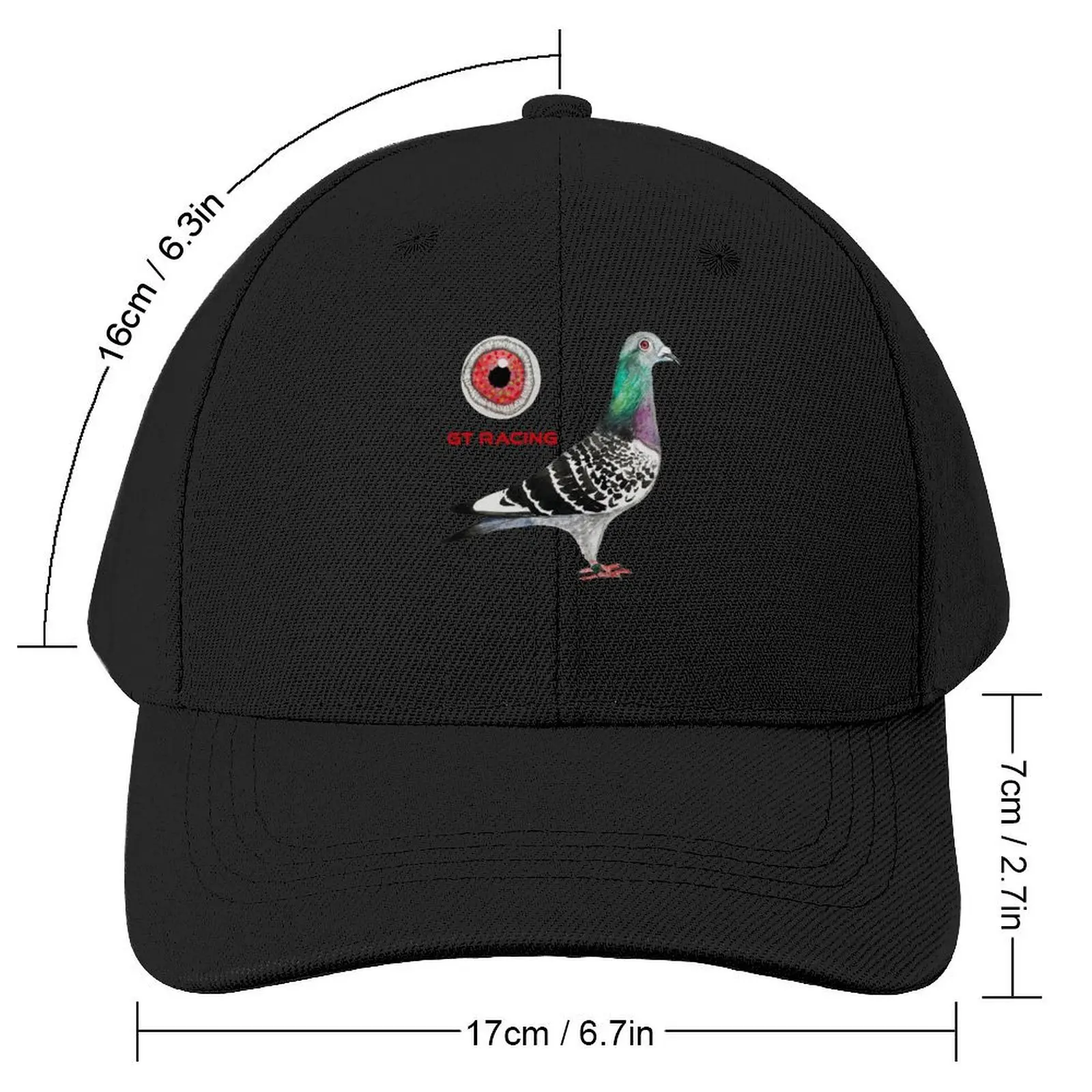 Pigeon Racing Baseball Cap Golf Cap Hood Wild Ball Hat Designer Man Women's