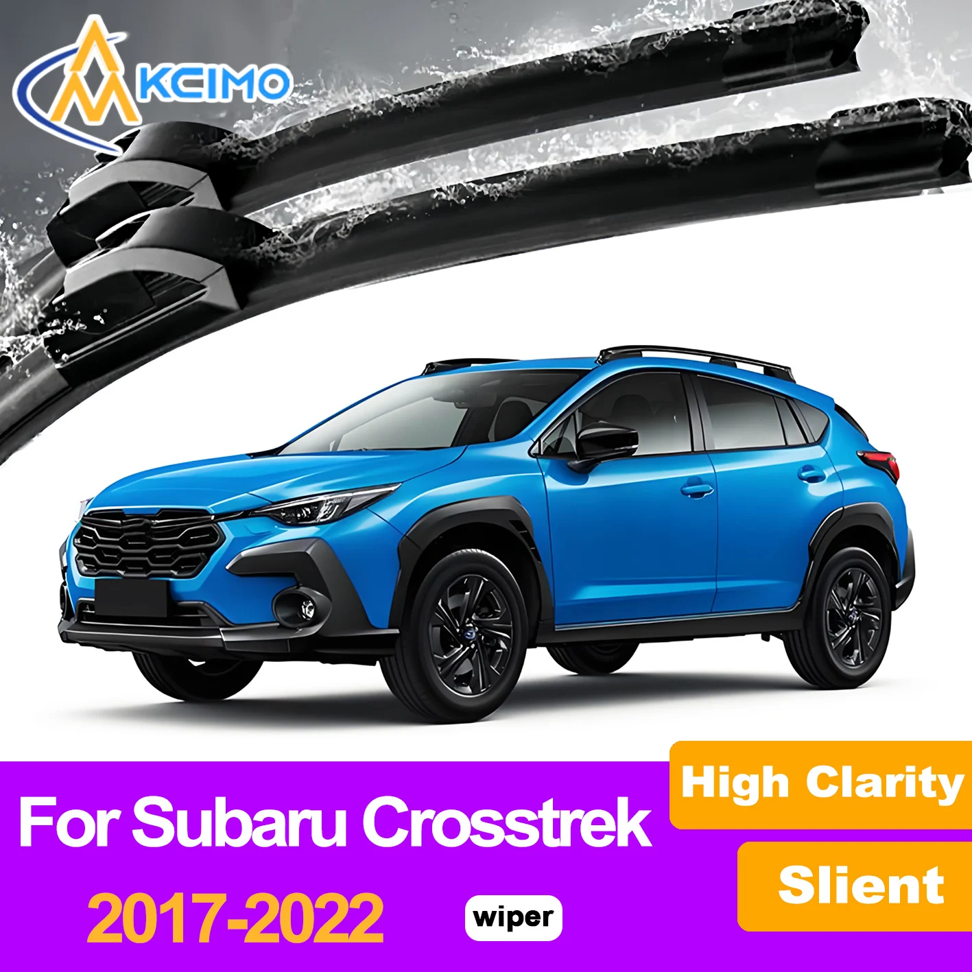 

2Pcs Front Windshield Wiper Blades For Subaru Crosstrek 2017-2022 Windscreen Window Car Accessories