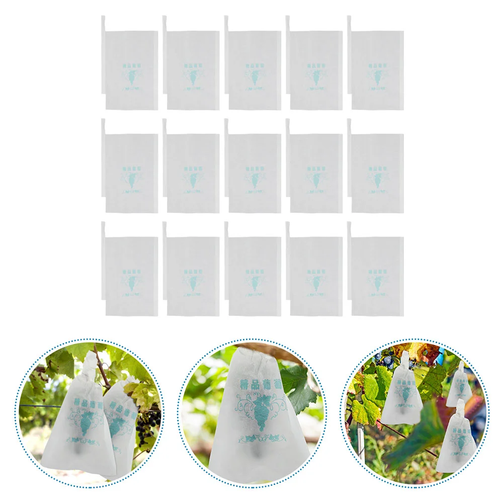 

50 Pcs Transparent Grape Bag Garden and Gardening Tools Agricultural Vegetable Waterproof Agriculture Accessories