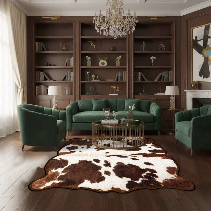 Karpet Alien Kulit Hewan Imita - Cowhide Rug Faux ulasan dan harga