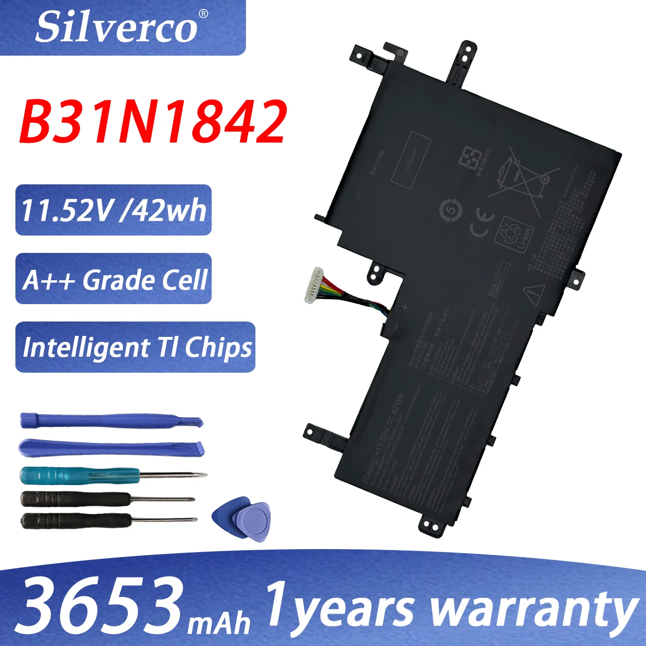B31N1842 Batteria Per ASUS VivoBook F513EA F513EP F513IA K513E K513EA K513EP KM513UA M513IA M513UA S513EA S513F