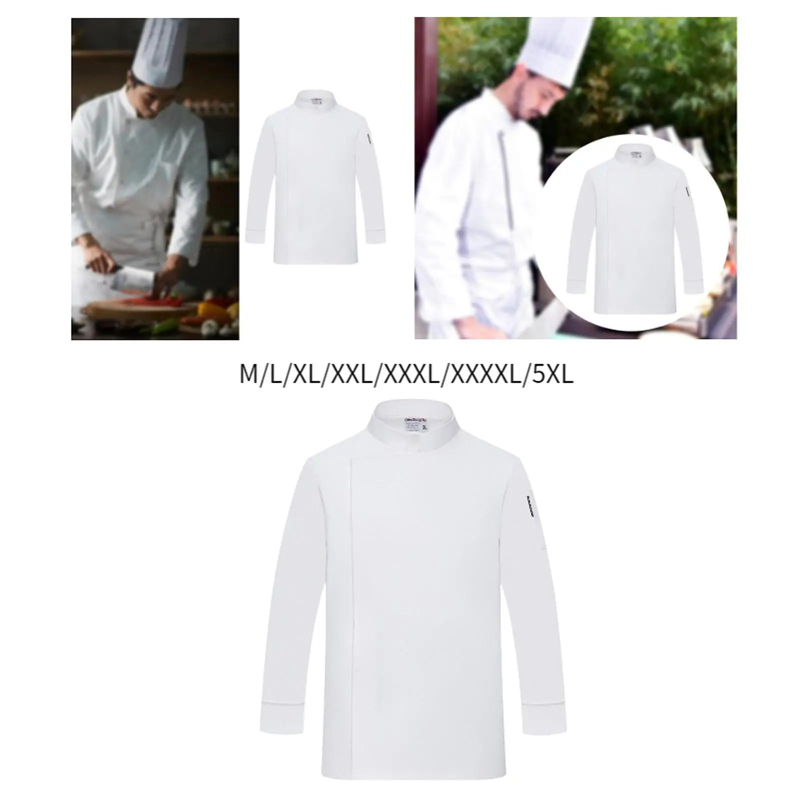 Chef Jacket for Food Service, Uniform for Restaurant And Cafe