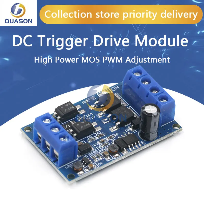 High-Power 600W MOS Rohr FET Trigger Stick Modul PWM Control High / Low Level Trigger Schalter DC 4V-60V 5V 12V 24V