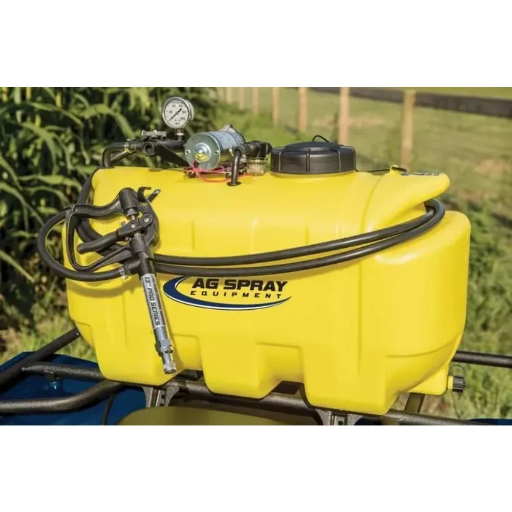 

sprayer.25 Gallon Platinum Spot Sprayer 2.2 GPM, Pro Series Aluminum Handgun Included with 15 Foot Hose, Mounted ATV and UTVs