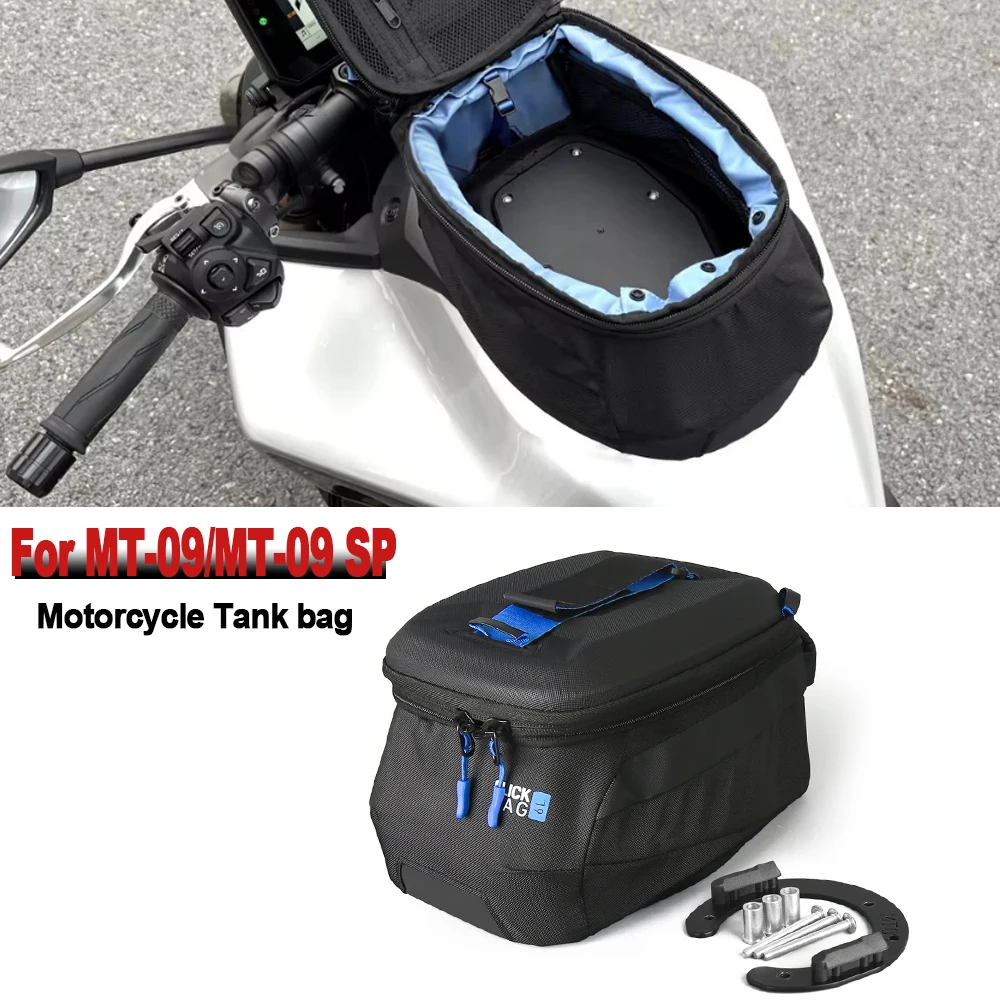 

FOR YAMAHA MT 09 SP MT-09 MT09 2024 2025 2026 New Motorcycle Tank bag Quick Release 6L Storage bag accessories