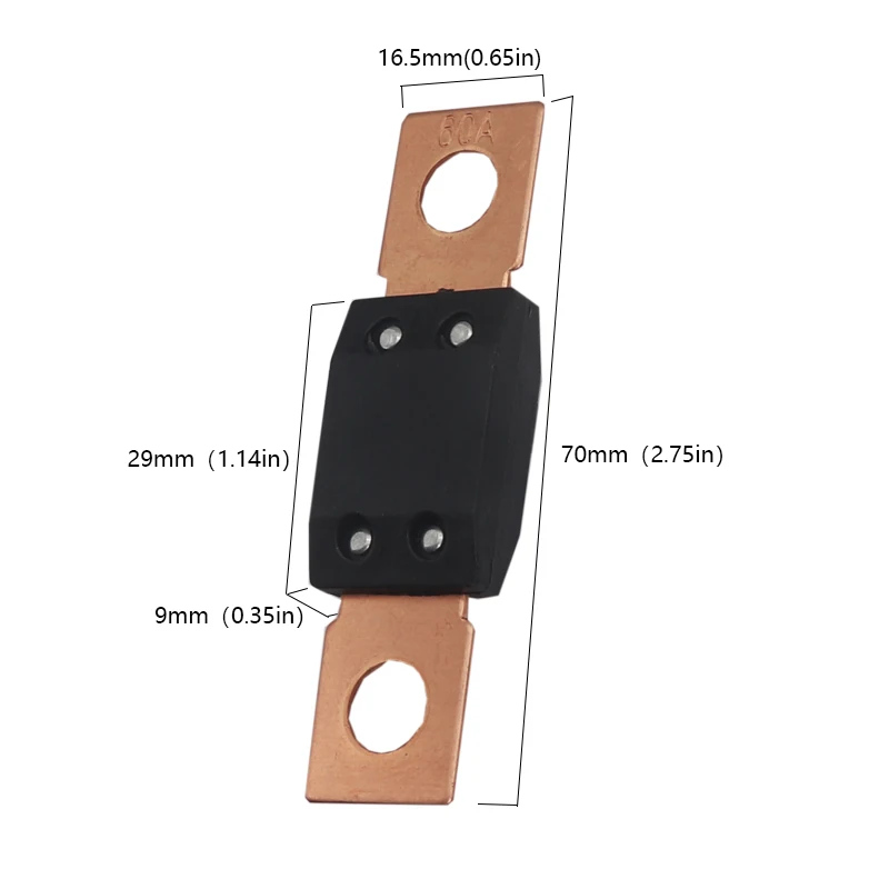 【1PCS】ANM-H3 32V MEGA Auto Fuse Holder/ANM Bolt-on blade fuse holder Flat Type Fuse 30A 60A 80A 100A 125A 175A 200A 225A -500A