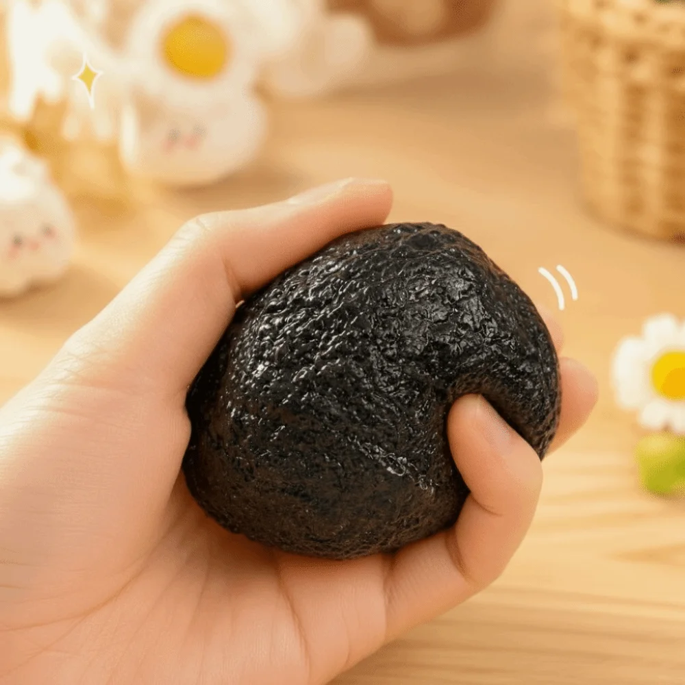 New Soft Stress Ball Handmade Stone Shaped Squeeze Toy Anti Stress ASMR Sensory Fidget Toy for Stress Relief