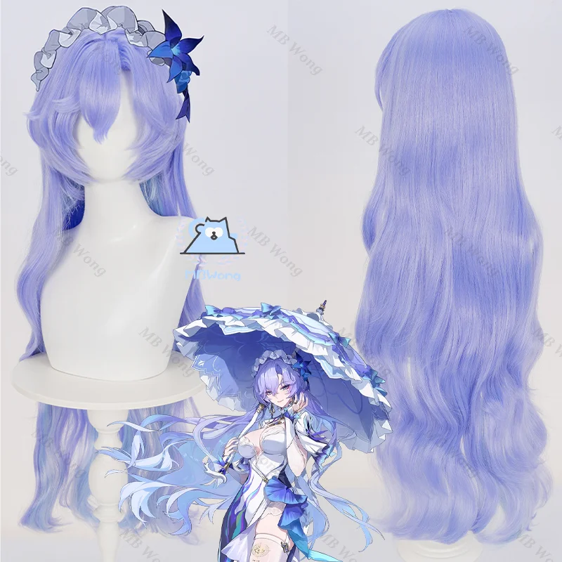 

Игра Wuthering Waves Cantarella Косплей Парик Cantarella Фиолетовый Синий Градиент 100 см Длинные Волосы Для Хэллоуина Взрослых Женщин Мужчин