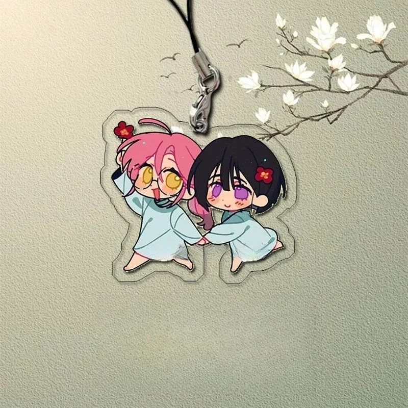 

Anime Alien Stagee Acrylic Keychain Luka Ivan Till Mizi Couple Phone Straps Bag Decor Cosplay Accessories Gifts for Friends