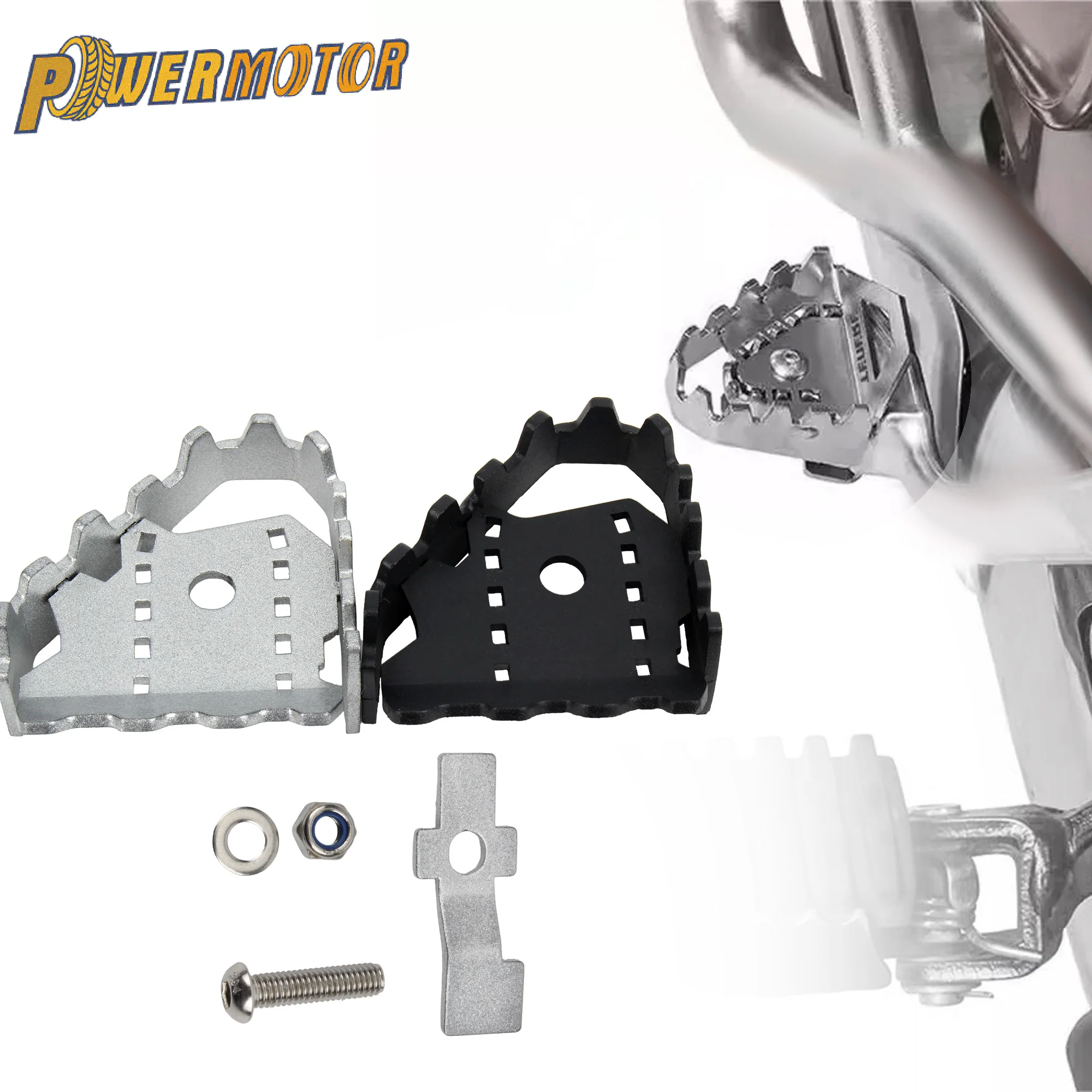 for Yamaha Tenere 700 T7 XTZ 700 XT700Z 2019-2023 Motorcycle Rear Foot Brake Lever Pedal Enlargement Extension Peg Pad Extender