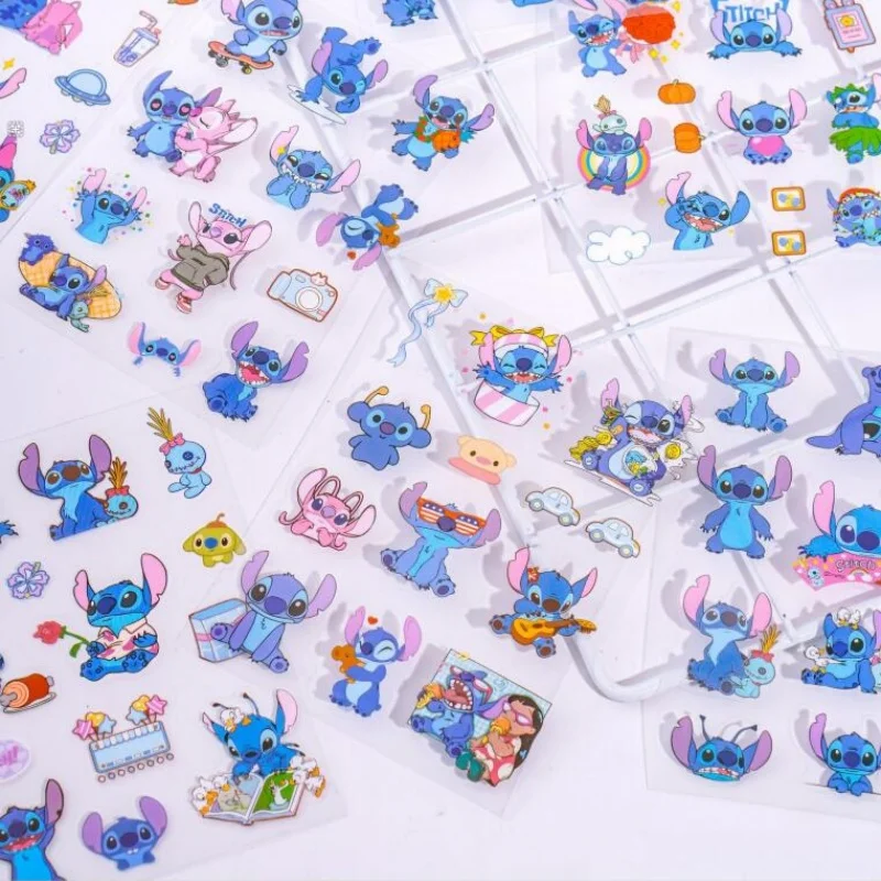

24PACK/ лот KAWAII DISNEY STITCH STICKERS CREATIVE SCRAPBOOKING DIY дневник декоративные канцелярские наклейки альбом STICK LABEL