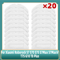 Disposable Mop Cloths Rag For Xiaomi Roborock S7 S70 S75 S7Max S7MaxV T7S G10 T8 Plus Robot Vacuum Cleaner Accessories Parts Kit