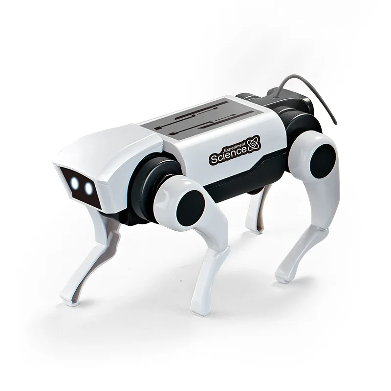 Robot Rc télécommande chien mécanique enfants Science assemblage éducatif bricolage assemblage modèle électrique ensemble jouets pour enfants
