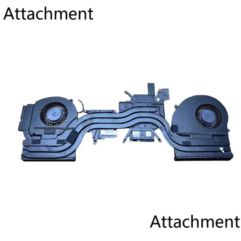 For Dell Alien 17 R5 P31E (CB21) AT26T Laptop CPU Cooler Heatsink CN-0Y6MN4 0Y6MN4 Y6MN4 AT26T002ZC0