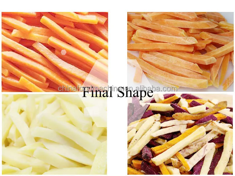 French Fries Potato Vegetable Cutter Machine Chips Fries Potato Cutting Machine