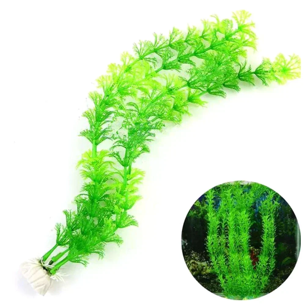 Artificial Underwater Plants Aquarium Fish Tank Seaweed Decoration Green Purple Water Grass Viewing Decorations