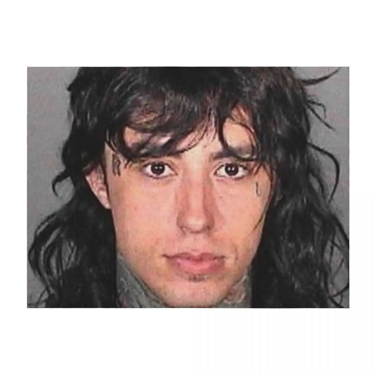 

Ronnie Radke Mugshot Throw Blanket christmas decoration Fashion Sofas Extra Large Throw Hairy Blankets
