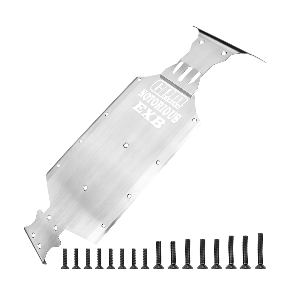 GPM Metal Stainless Steel Chassis Armor ARA320572 ARA320627 for ARRMA 1/8 OUTCAST EXB ARA8710 1/8 NOTORIOUS V6 6S ARA8611V6 BLX