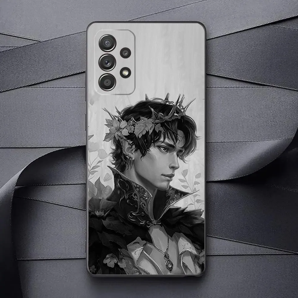 The Cruel Prince Jude Cardan Phone Case For Samsung Galaxy A13,A21s,A22,A31,A32,A52,A53,A71,A80,A91 Soft Black Phone Cover