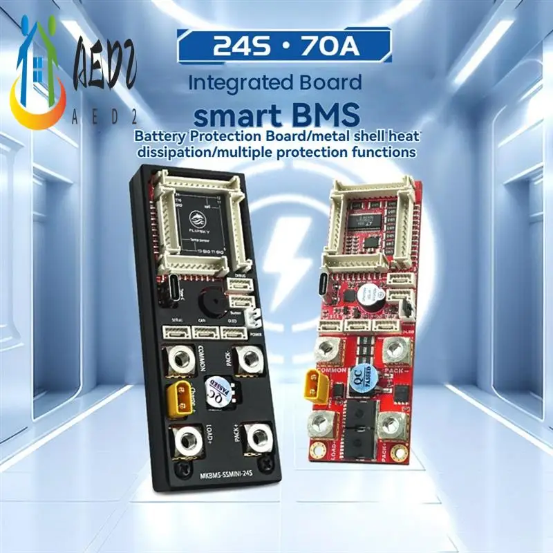 

AED2-Flipsky 24S 70A Battery Protection Board Intelligent Integrated Board With Balancing For Electric Scooters Electric Bicycle