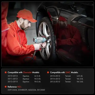 مستشعر سرعة العجلات الخلفية اليسرى أو اليمنى ABS لسيارة تشيفي إكوينوكس جي إم سي تيرين 10-15 25913456 23348259 #2