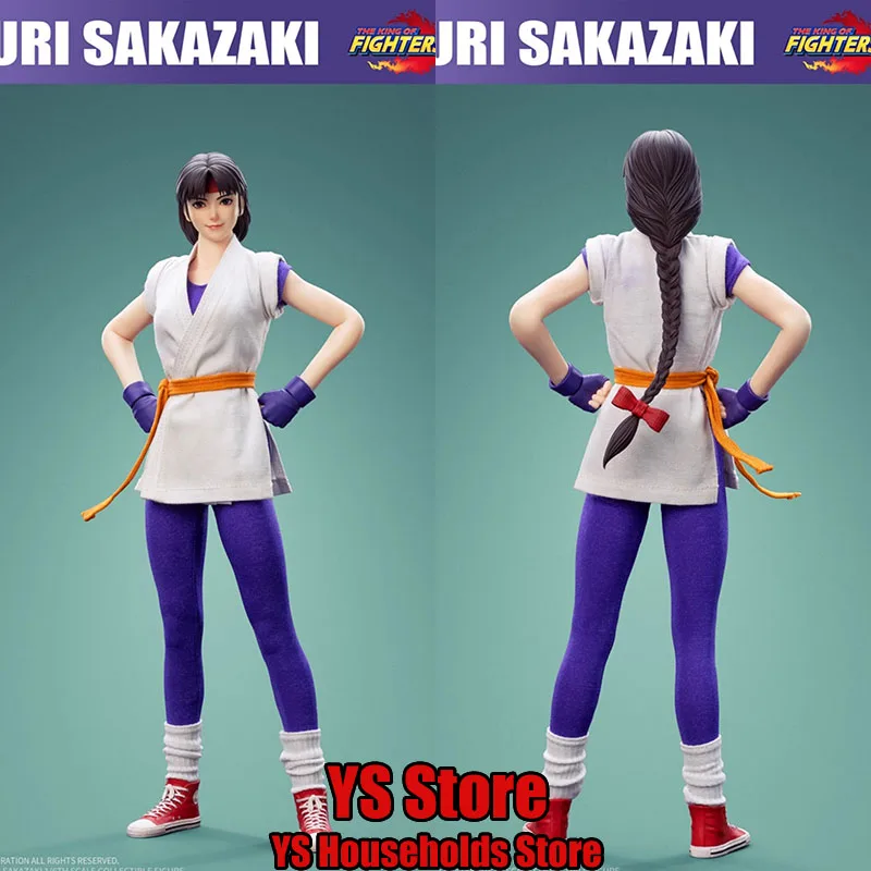 

TunShi Studio TS-XZZ-004 1/6 YURI SAKAZAKI Collectible Movable Female Action Figure Japanese Comic Simulation 12" Full Set Dolls