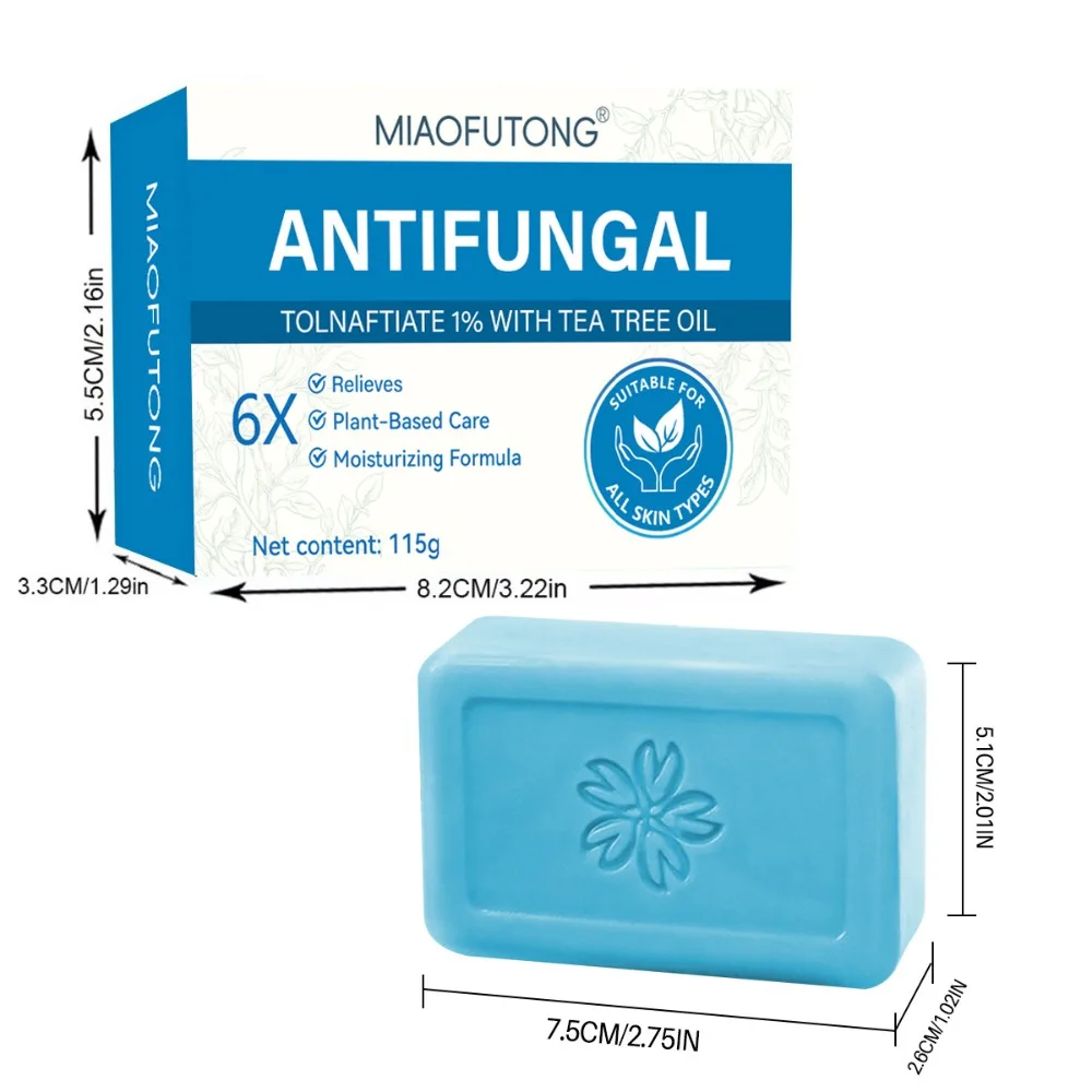 Personal Tea Tree Oil Tea Tree Soap Gentle Exfoliating Natural Ingredients Natural Soap Skin Cleaning Bar Soap Personal Cleaning