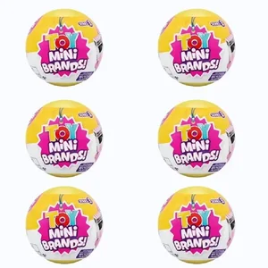 Zuru-Original Mystery Blind Box für Kinder, Mini-Markenspielzeug, 5er, überraschende Markenspielzeug, süße Kinder, handgefertigt, DIY Guess-Bälle, Geschenke für Kinder 12 Hauptverkaufspaket - №6