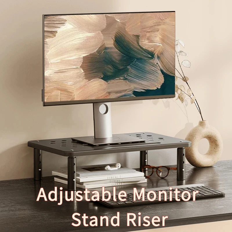 

Регулируемая подставка для монитора, держатель для экрана настольного ПК для офиса, студии, учебы и студентов