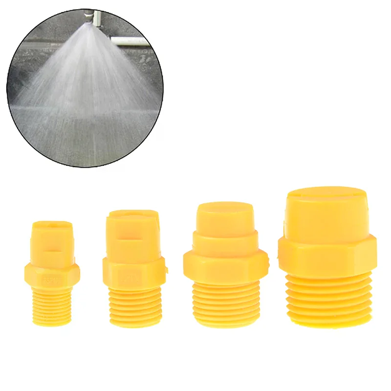 Plastic Vee Jet Flat Fan Spray Nozzle 1/8