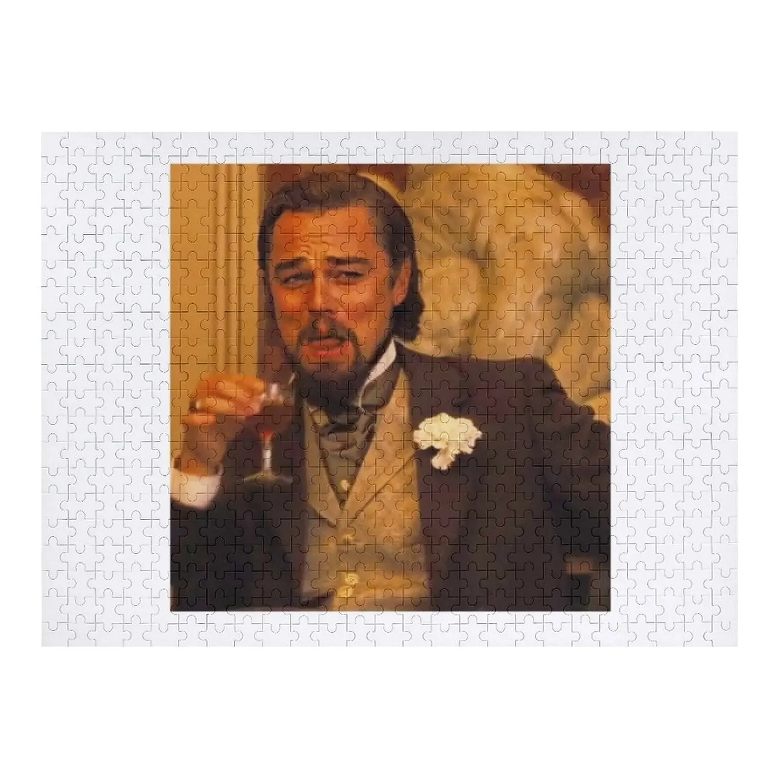 

Leonardo DiCaprio Meme Jigsaw Puzzle Customized Picture Diorama Accessories Custom Kids Toy Jigsaw For Kids Puzzle