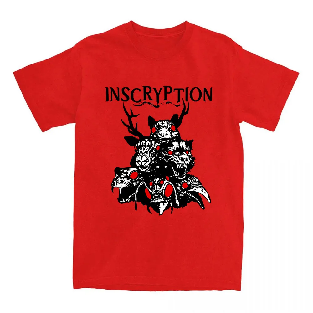 아이코닉한 네스 로고가 있는 토템 에센셜 티셔츠 호러 게임 인스크립션 프린팅 티셔츠 힙합 유니섹스 스트리트웨어 루즈 의류