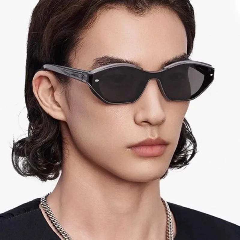 نظارات شمسية عصرية على شكل عين القطة للجنسين للحماية من الأشعة فوق البنفسجية، نظارات شمسية كلاسيكية كلاسيكية للنساء والرجال لالتقاط الصور #3