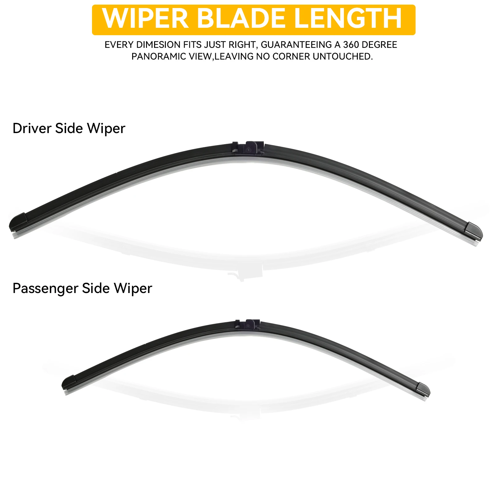 Erick\'s Wiper LHD & RHD Front Wiper Blades For Mercedes Benz E Class W211 S211 02 - 09 Windshield Windscreen Window Brush 26\