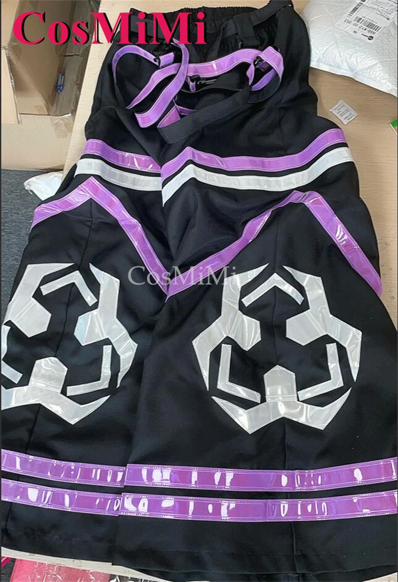 CosMiMi موضة AUS نمط شبح الرقص السراويل ملبورن شفل فات السراويل جرس قيعان مضيئة فضفاض عاكس بنطلون للجنسين