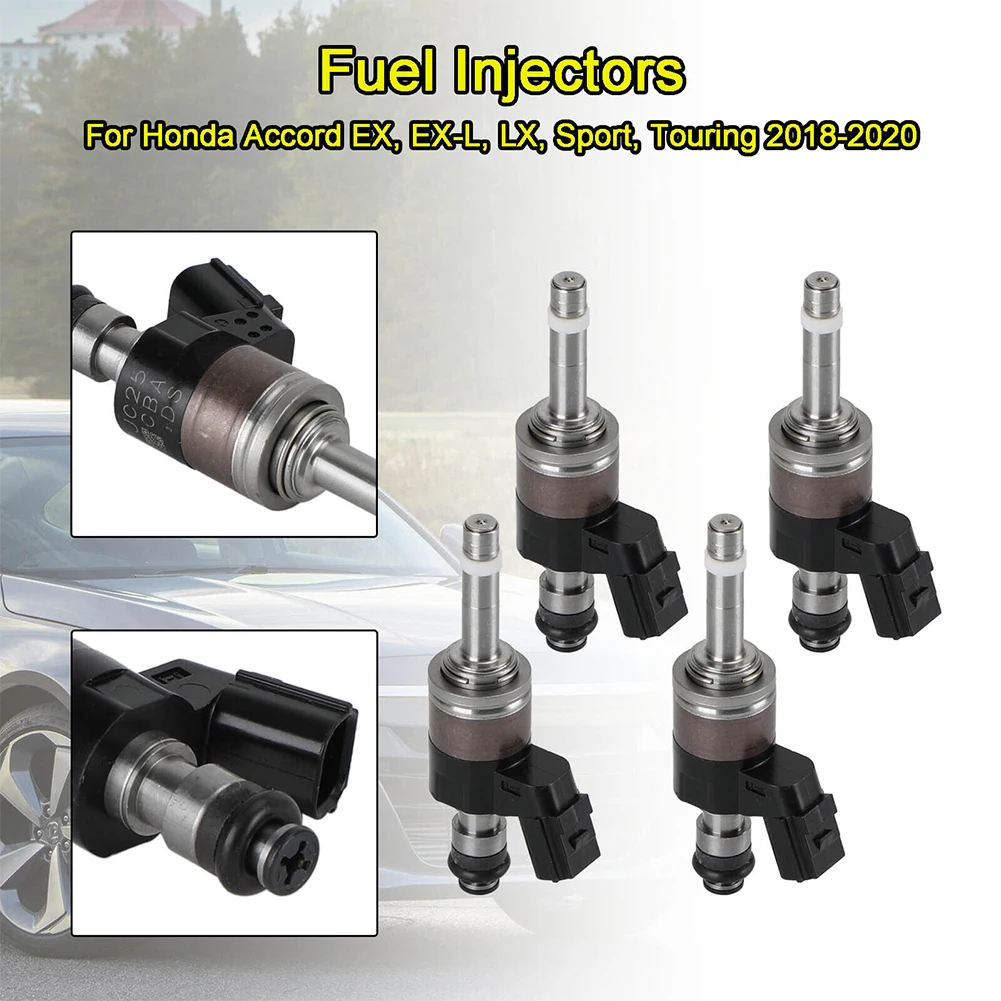 

Brand New Fuel Injectors Car Parts 16010-5PA-305 160105PA305 4PCS Car Accessories Direct Injection Replacement