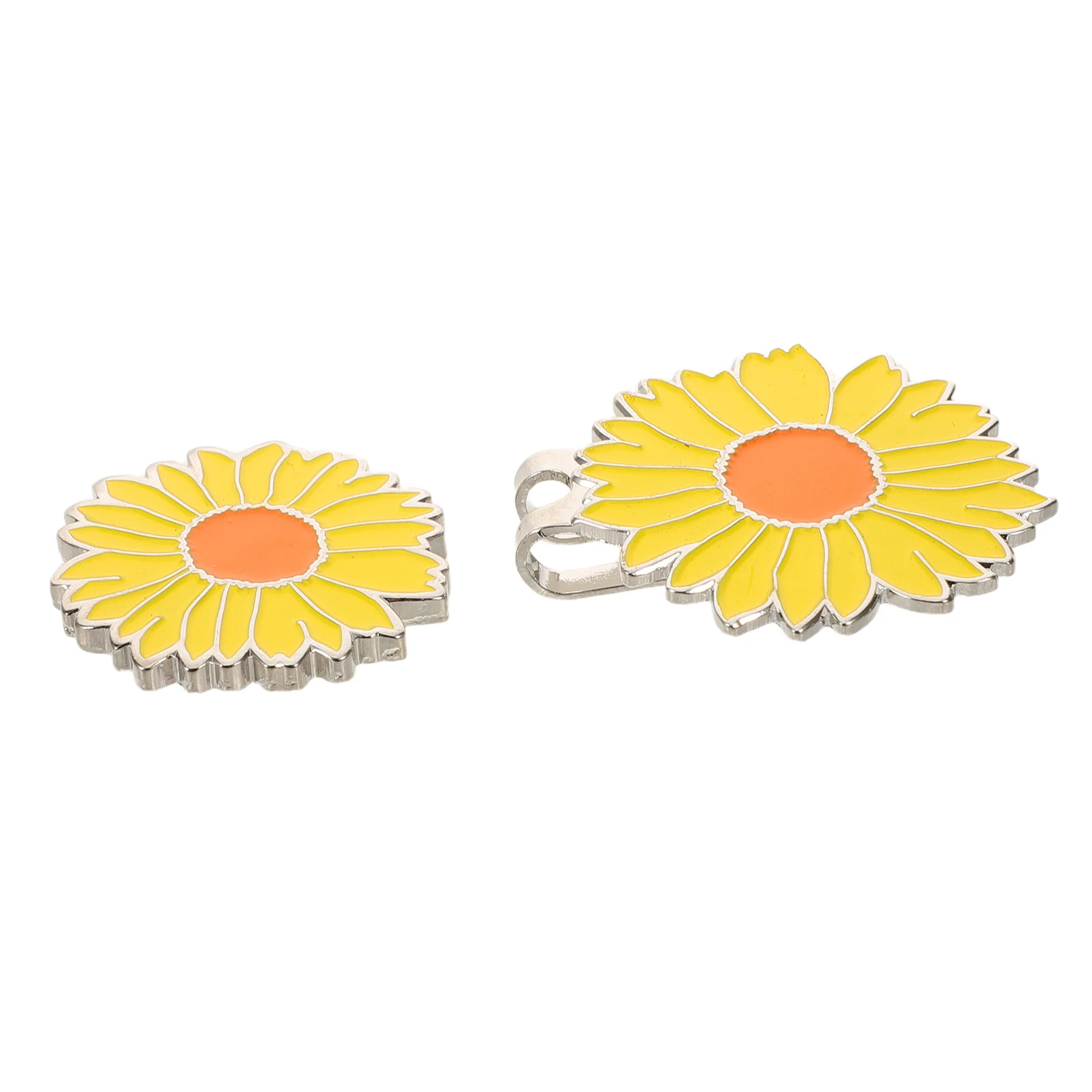 

Golf Hat Clip for Tee Magnetic Cap Clamp Mark Scoreboard Marker Clips Yellow Miss