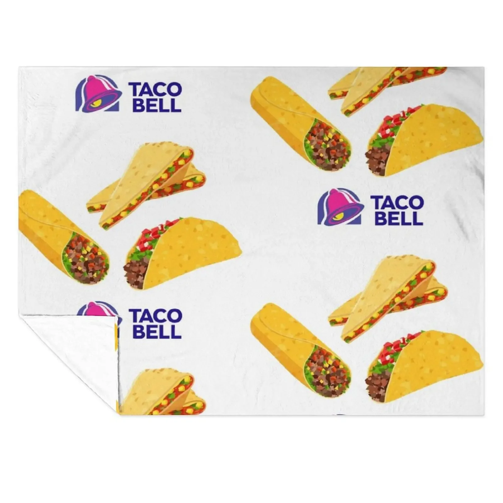 

Taco Bell Taco Burrito Quesadilla Essential Throw Blanket Beach manga Quilt Thin Blankets