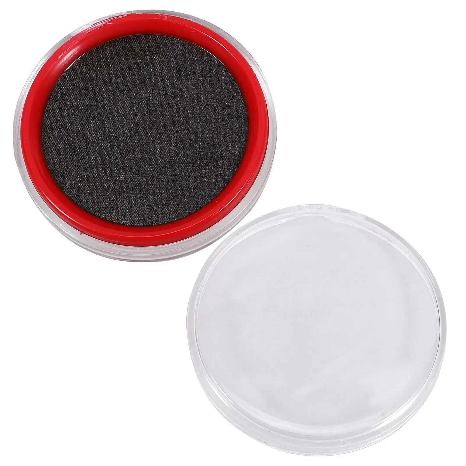 

Small Round Inkpad Portable Multi-Use Ink Pad Tool for Financial Accounting Document Stamping Office Supply Oil-Based Ink Pad