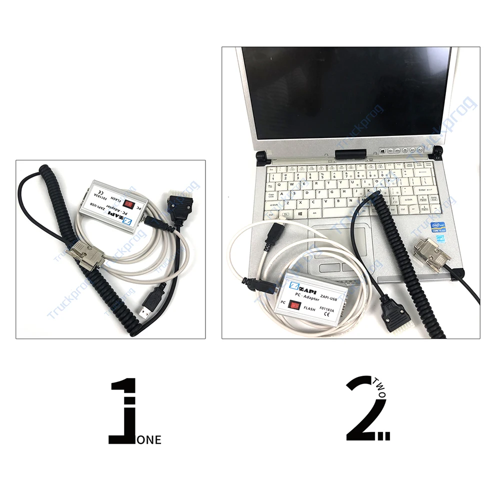 ل ZAPI مبرمج ZAPI F01183A كابل بيانات Zapi وحدة التحكم البرمجيات ZAPI-USB وحدة تحكم كهربائية أداة تشخيص C2 كمبيوتر محمول #1