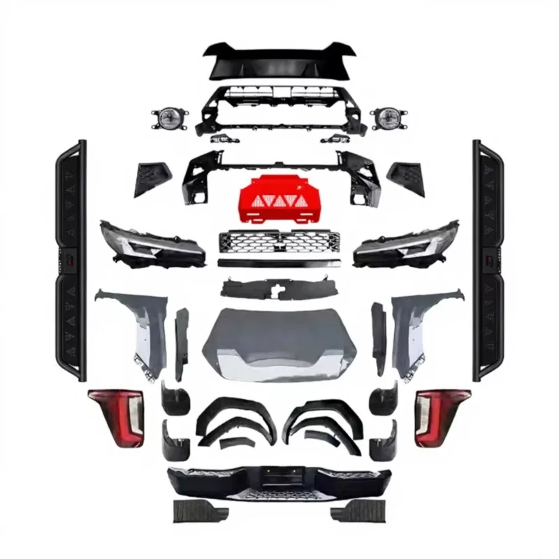 

Fit for Toyota Hilux 2016-2025 Travo Body Conversion Kit Factory Upgrade Facelift Kit Hilux 4x4 Front Bumper Body Kit