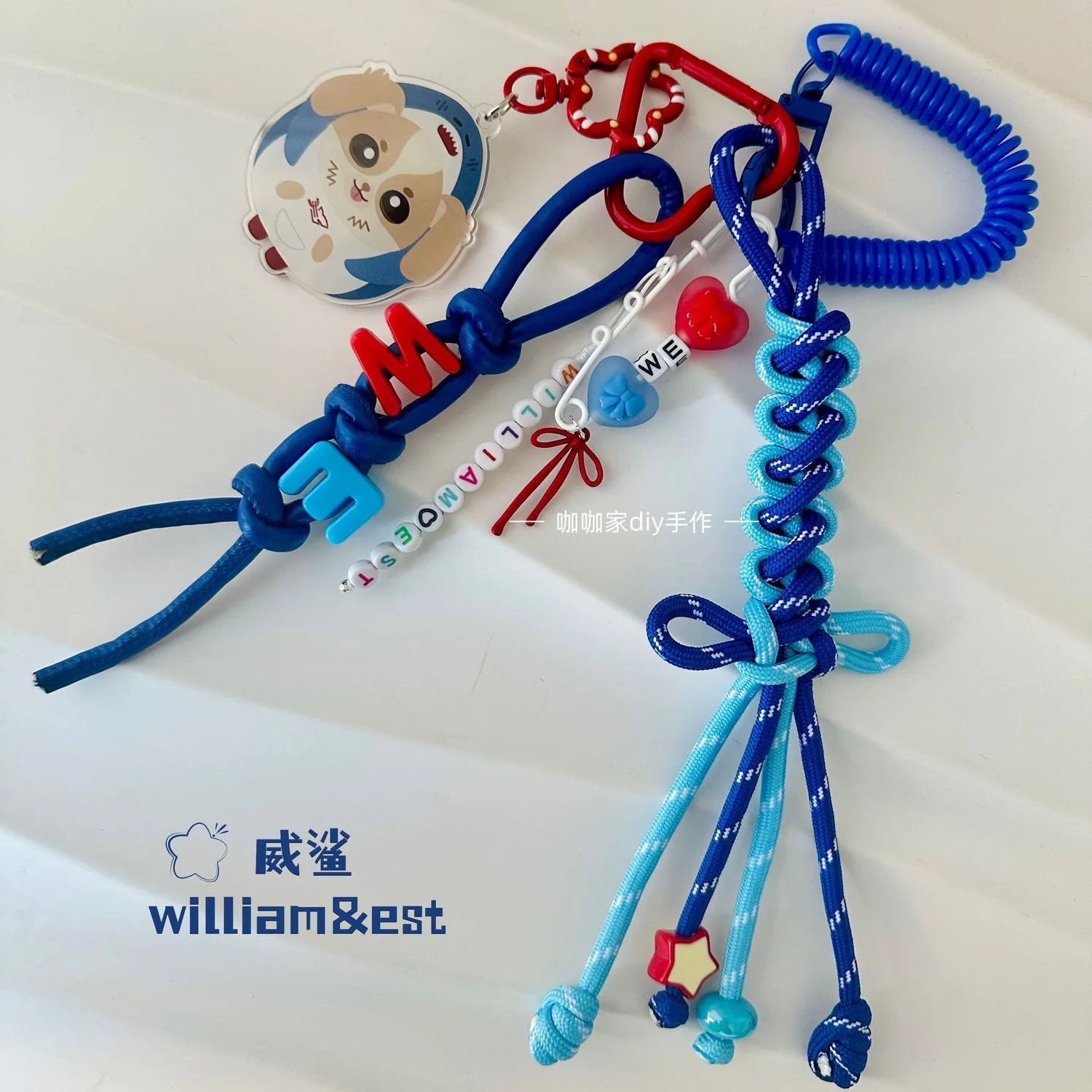

Not Official Thailand Star William Est Thame - Po Heart That Skips a Beat Wesley WilliamEst Phone Charm Keychain Bag Pendant