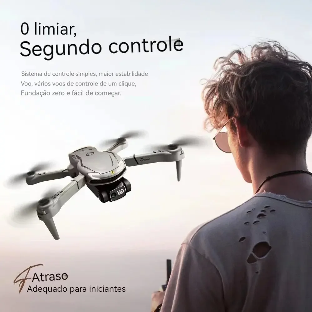 V88 Mini Drone com 8K HD Dual Camera, Fotografia para Evitar Obstáculos GPS, Fluxo Óptico, Brinquedo Dobrável, UAV 9000M, 5G, Novo, 2022