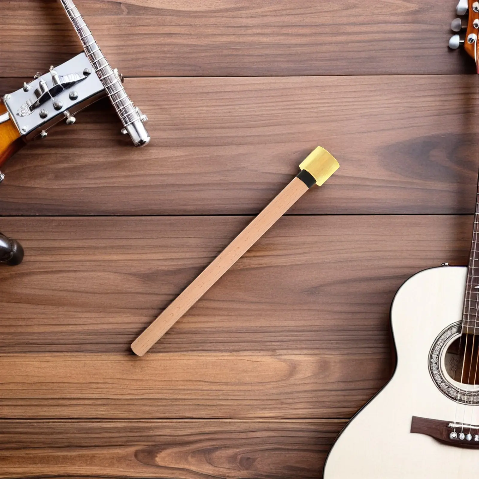 

1 пара бесшумных барабанных палочек: классические деревянные молоточки с резиновыми наконечниками, шумопоглощающие палочки для тренировок и изучения джазового стиля игры на барабанах