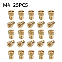 25pcs/set Jets Carburetor 55-115 Carburetor Accessories For Puch Maxi Bing Hercules 4 Mm Zündapp Jet Set Fuel Supply