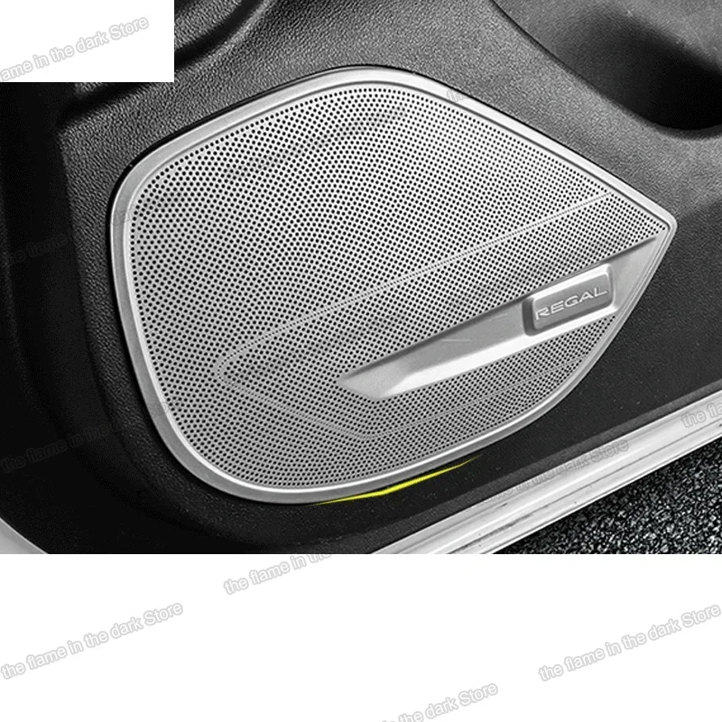 Car Interior Door Sound Player Speaker Cover Panel Trim for Buick Regal 2017 2018 2019 2020 2021 2022 2023 2024 Accessories Kit