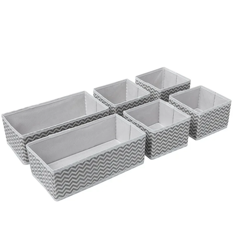 Drawer Organizer System Set Drawer Divider Storage Bag Underwear Socks Bra Box Basket Storage for Storing Jean T-shirt Sweater