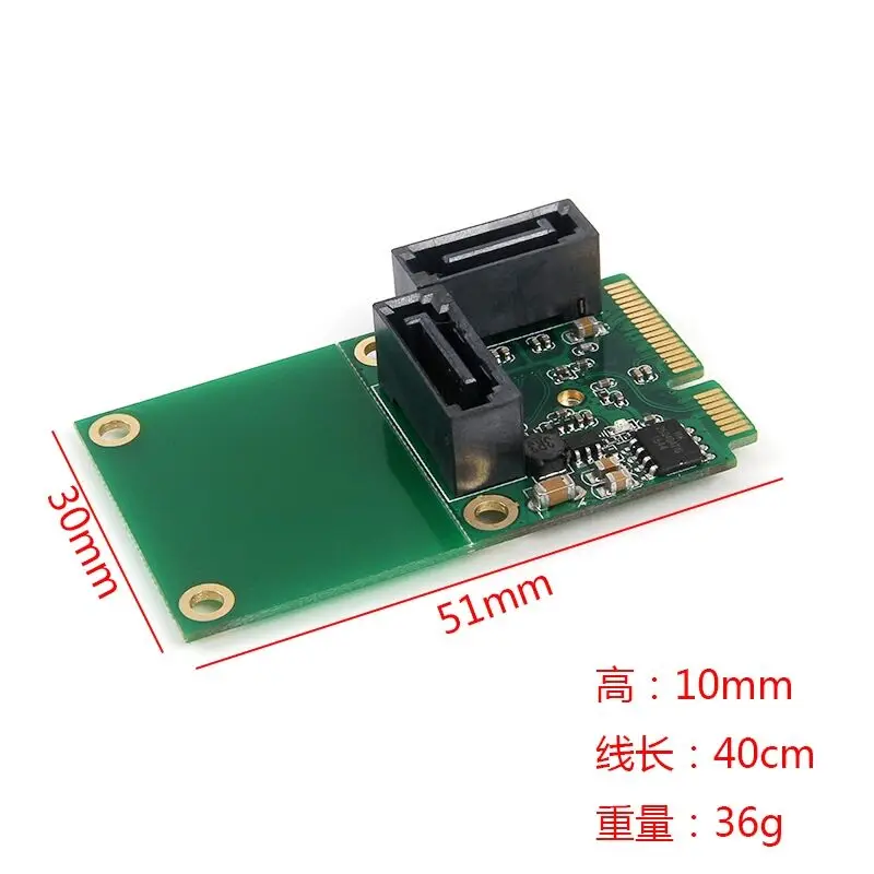 MINI PCIE zu USB 3,0 Adapter Karte 4Pin Power Stecker MINI PCI-E zu 19pin USB Front Panel 2 Ports USB 3,0 Expansion Karte Riser